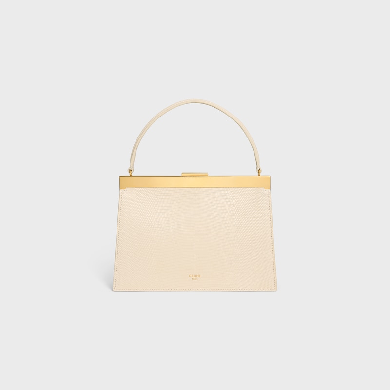 Small Celine Augustine IN lizard - CREAM - MORE LINES - 1 | CELINE