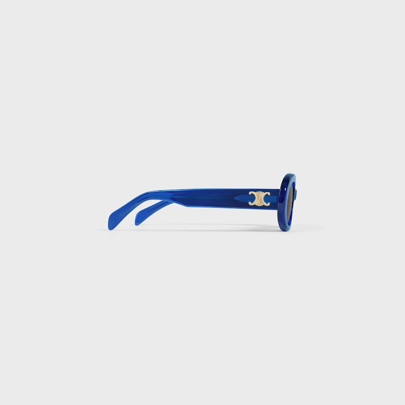 Triomphe 01 sunglasses in Acetate - Royal Blue -  - 1 | CELINE