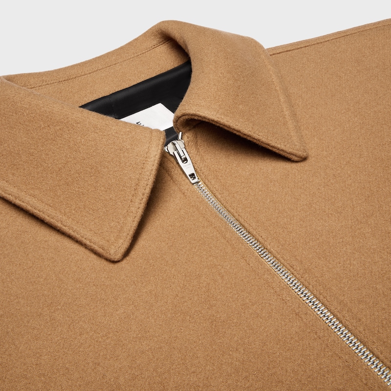 CHAQUETA DE FIELTRO DE LANA - CAMEL -  - 1 | CELINE