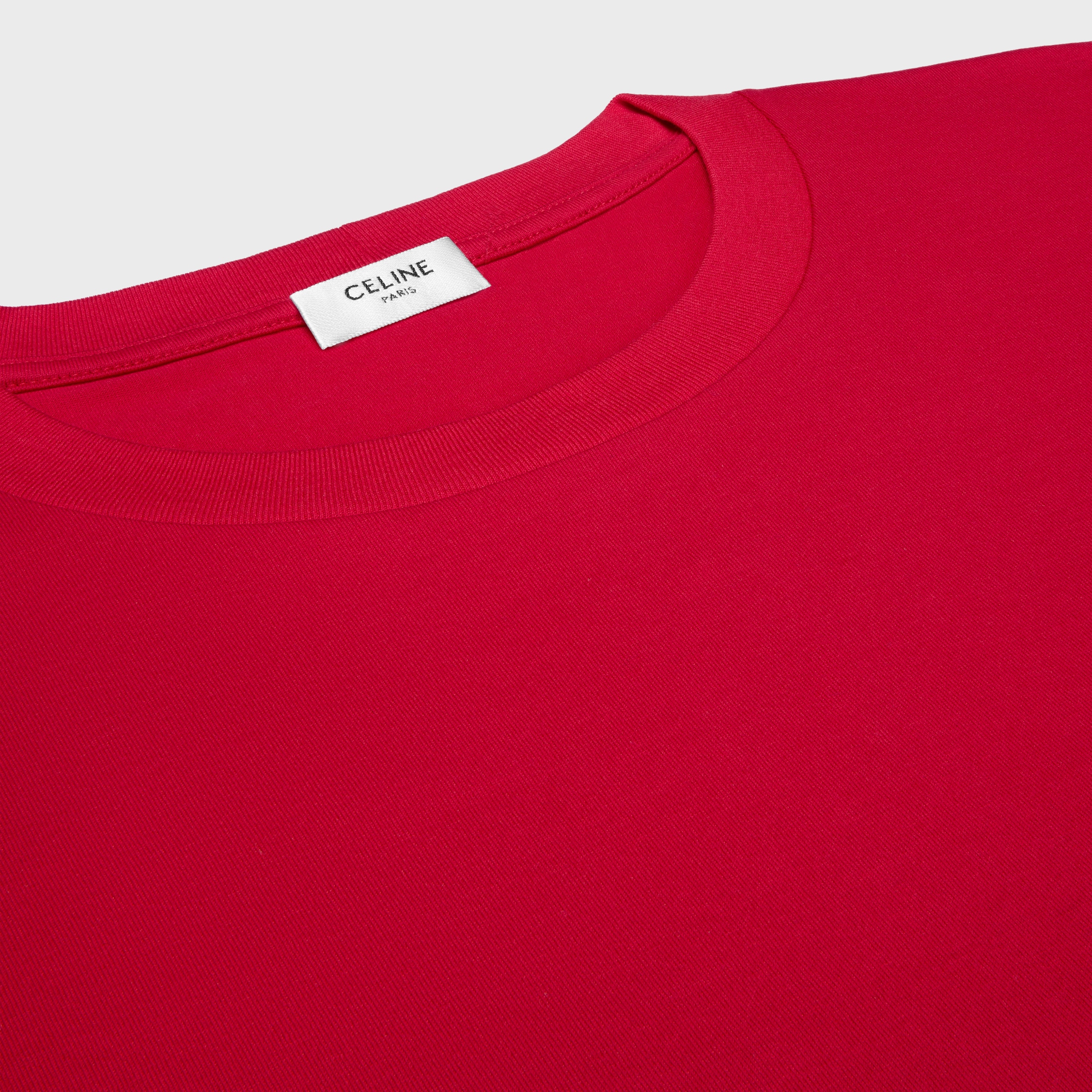 TRIOMPHE LOOSE T-SHIRT IN COTTON JERSEY - | CELINE