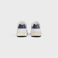 CT-09 TRAINER SNEAKER IN CALFSKIN AND MESH - ULTRA WHITE / NAVY -  - 2 | CELINE