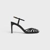 CELINE TRIOMPHE SANDAL IN LAMBSKIN - BLACK -  - 1 | CELINE