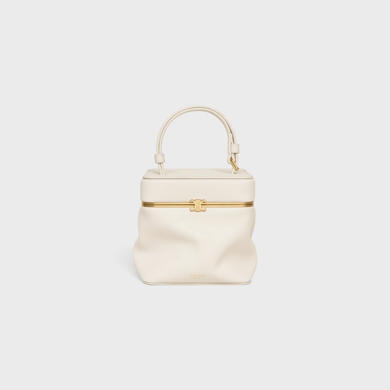 CUBE Veau Souple - BLANC COTON - SACS &Agrave; L'&Eacute;PAULE - 1 | CELINE