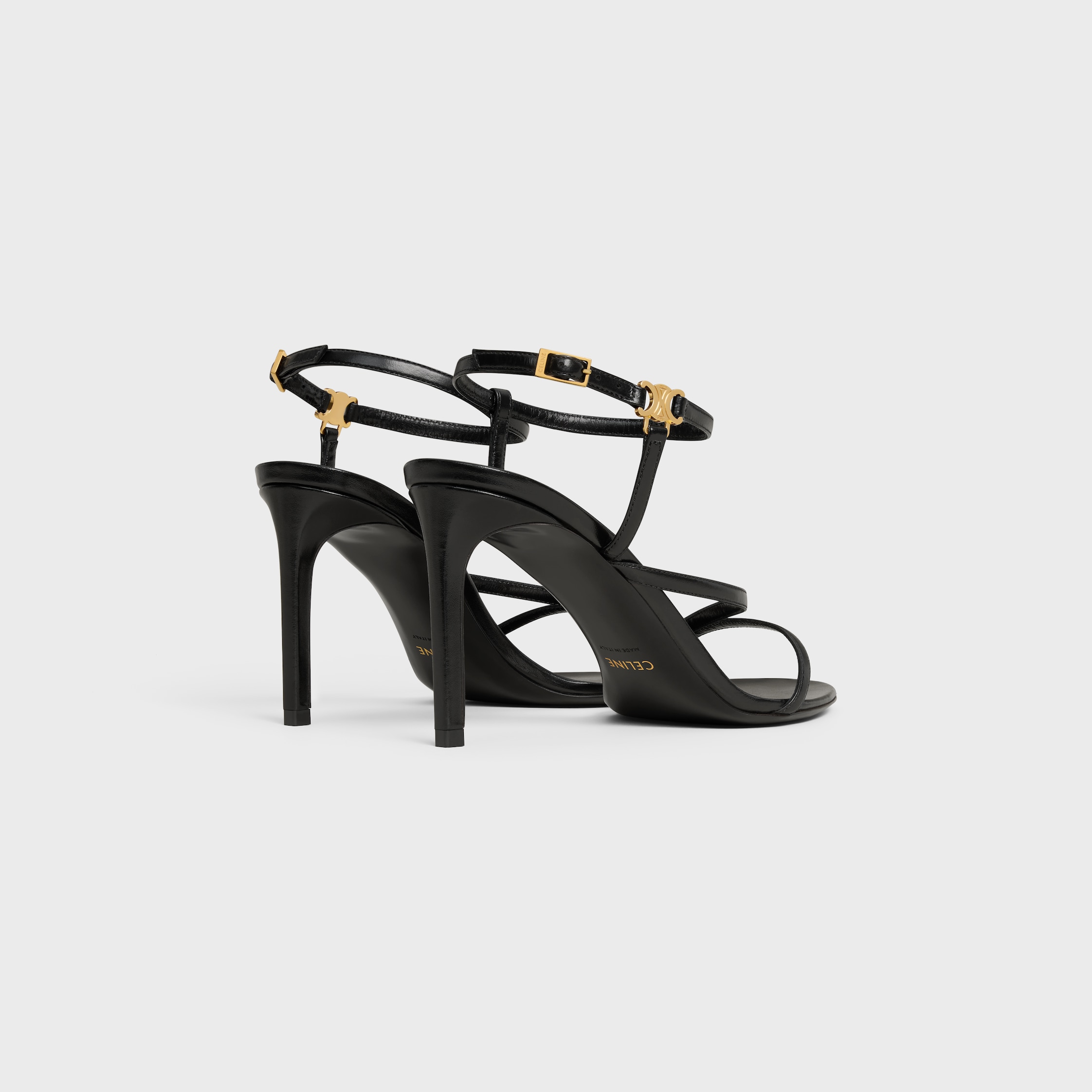 CELINE AVA SANDAL IN LAMBSKIN - | CELINE