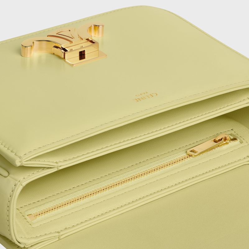 TEEN TRIOMPHE BAG IN shiny calfskin - CITRUS - TRIOMPHE - 1 | CELINE