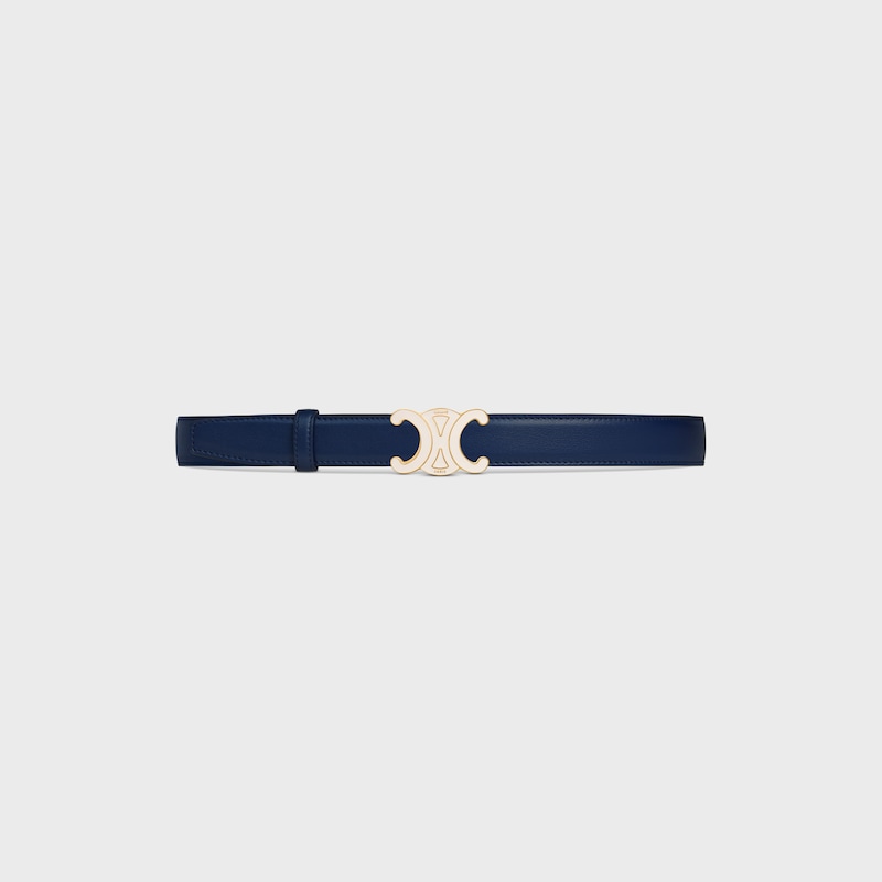 lani&egrave;re de ceinture r&eacute;versible 25MM Veau lisse et veau grain&eacute; -  -  - 1 | CELINE