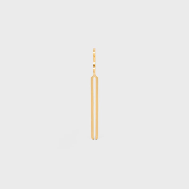 TRIOMPHE TUBE SQUEEZER IN BRASS - GOLD - BEAUTY ACCESSORIES - 1 | CELINE