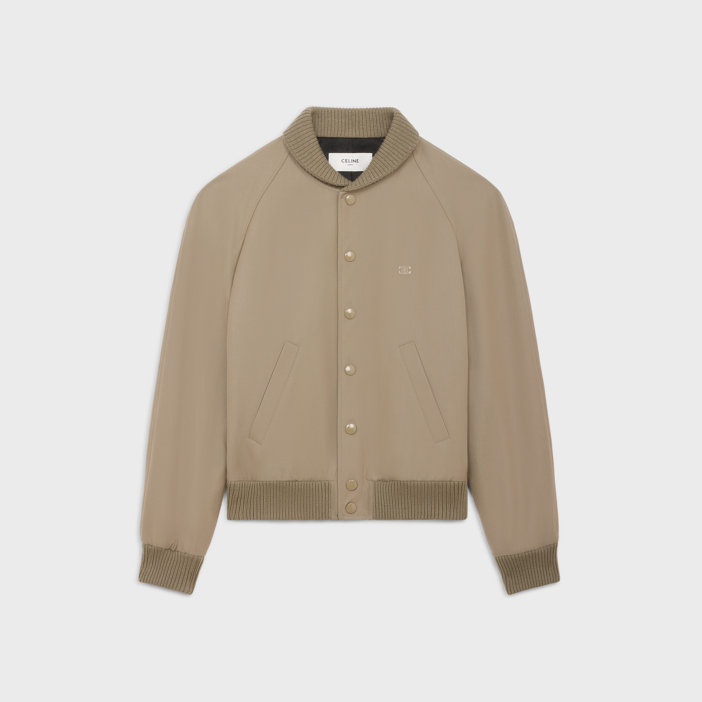 ★セリーヌ★ CELINE トリオンフブルゾン / コットンギャバジン 2V91Q984C-02CM_1_FW24_P1_M.tif