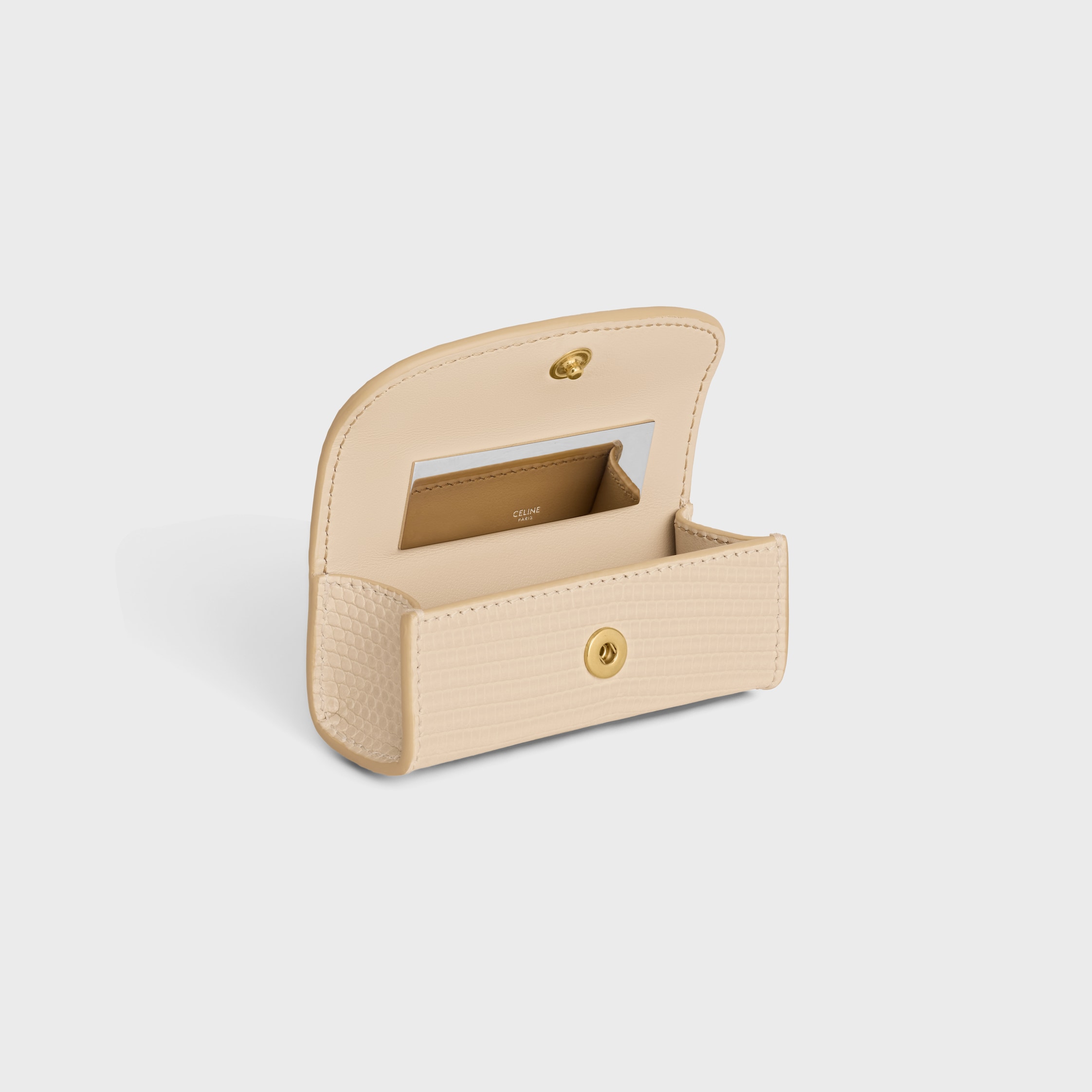 LIPSTICK CASE IN LIZARD - DEEP IVORY | CELINE