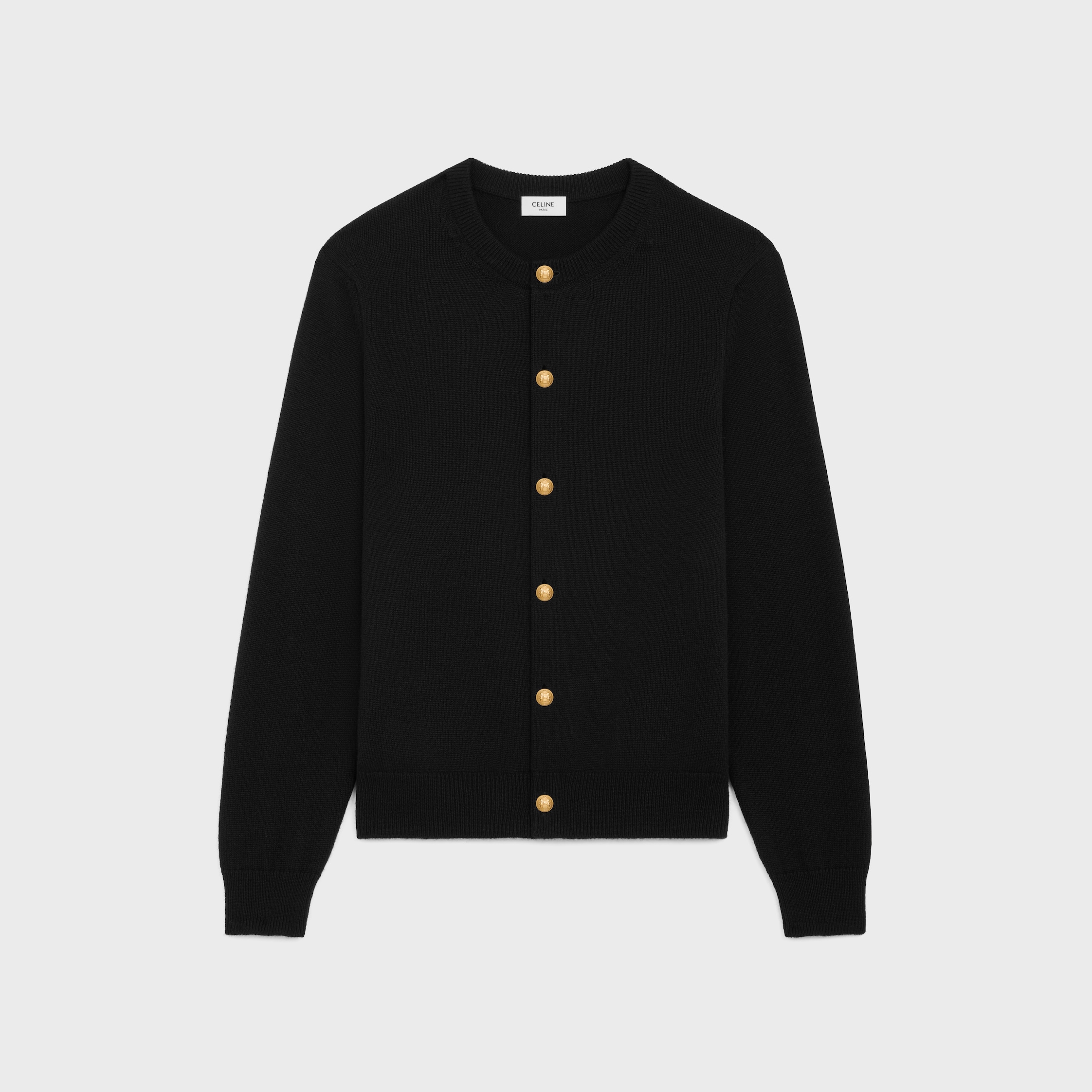 セリーヌ ショートウールジャケット 黒 CELINE セリーヌ ショートジャケット レディース | レディース