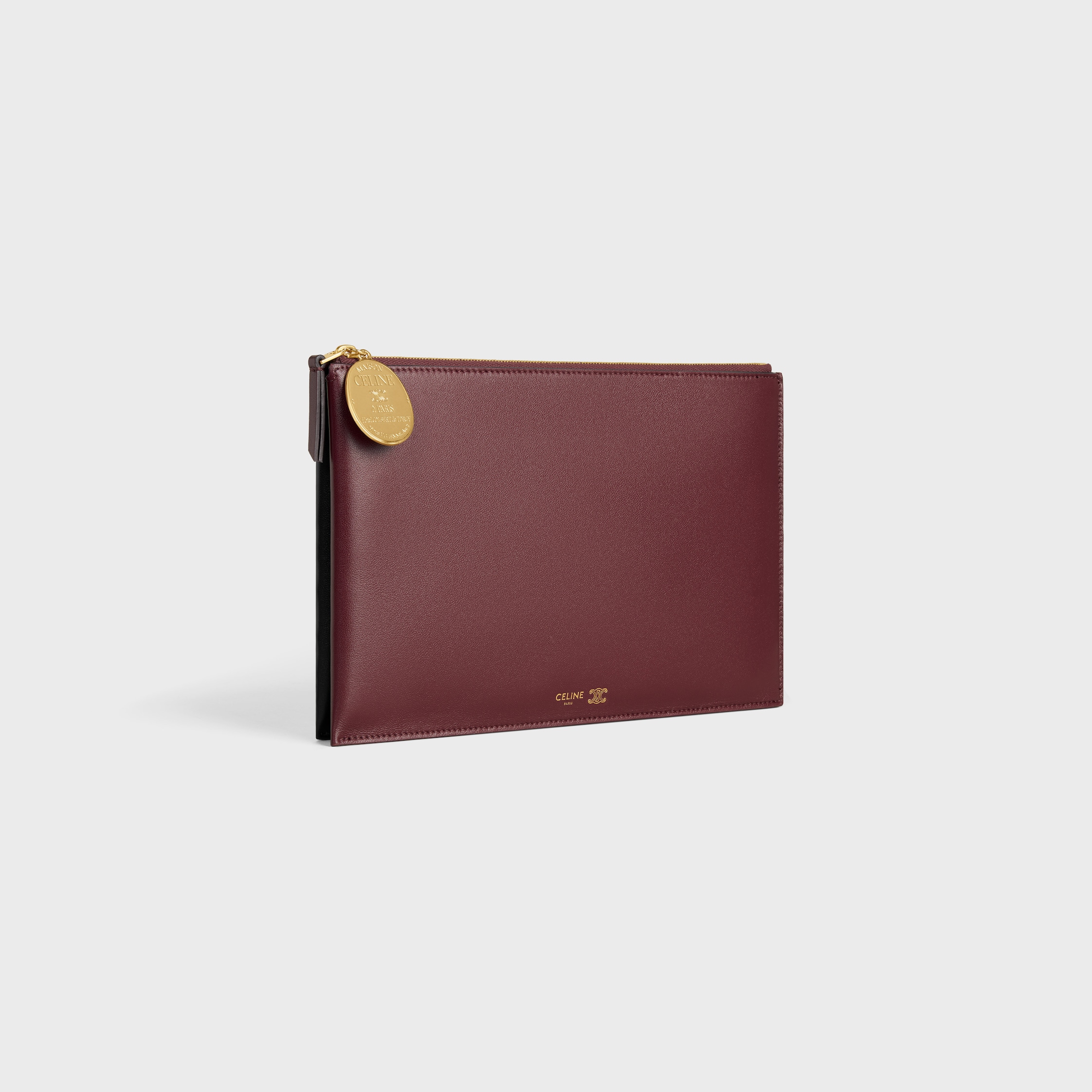 ⭐*︎様 CELINE ブラウン ハニカムパターン ポーチ ポーチ＆モバイルアクセサリー レディース | CELINE | セリーヌ公式