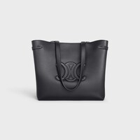 MEDIUM CABAS ANAÏS CUIR TRIOMPHE IN Grained calfskin - BLACK - MORE LINES - 1 | CELINE