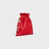 SMALL CRYSTAL POUCH IN LAMBSKIN AND SILK - Ultra Red - MORE LINES - 2 | CELINE