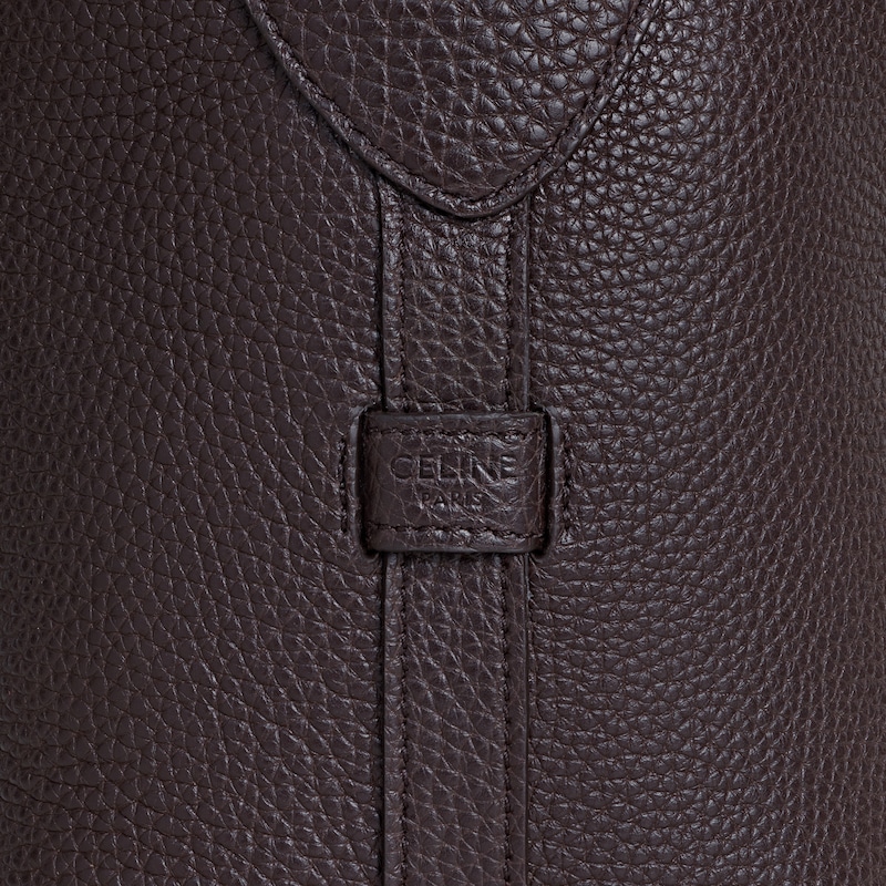 CROSSBODY BAG HARRY IN GRAINED CALFSKIN - ESPRESSO - NEW - 1 | CELINE