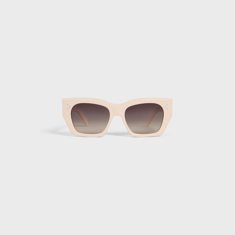 Cat Eye S342 sunglasses in Acetate - IVORY -  - 1 | CELINE