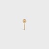 Maillon Triomphe Ring in Yellow Gold and Diamonds - Yellow Gold & White -  - 3 | CELINE