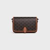 KLEINE FOLCO MESSENGER BAG aus Triomphe Canvas und Kalbsleder - TAN - FALL 24 - 1 | CELINE