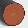 Pencil Holder in Triomphe Canvas - TAN - CELINE MAISON - 3 | CELINE