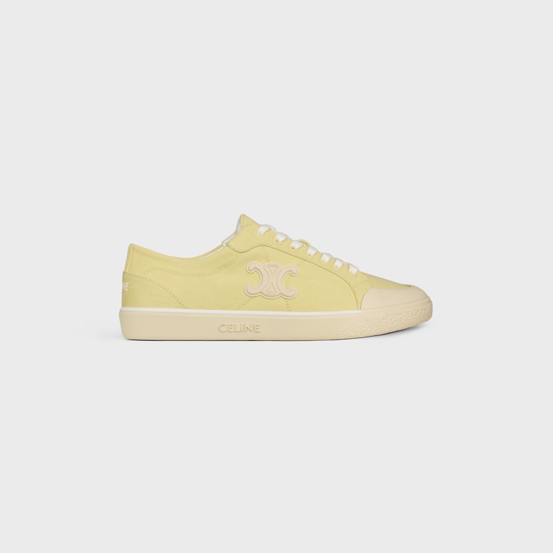 ALAN SNEAKER AUS CANVAS - BLASSGELB -  - 1 | CELINE