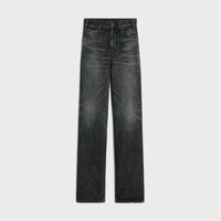 kitty jeans in black ice rinse wash denim - BLACK ICE RINSE -  - 1 | CELINE