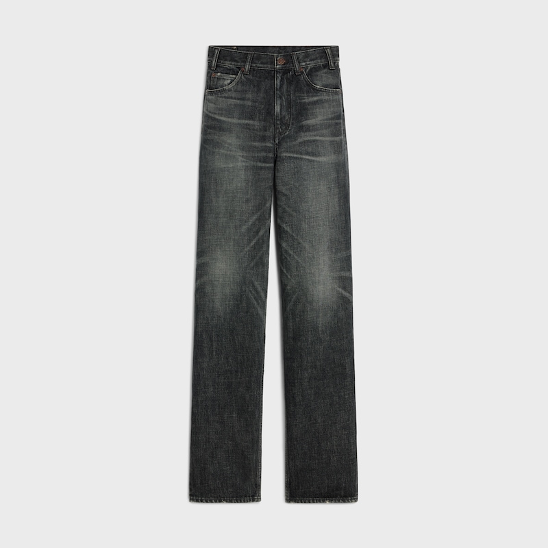 vaqueros kitty de denim black ice rinse wash - BLACK ICE RINSE -  - 1 | CELINE