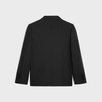 sorbonne jacket IN striped wool - NUIT/GRIS -  - 2 | CELINE