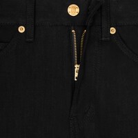 lulu jeans in raw wash black denim - RAW WASH -  - 1 | CELINE