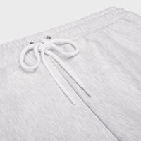jogging flare molleton coton - PALE GREY/ OFF WHITE -  - 2 | CELINE