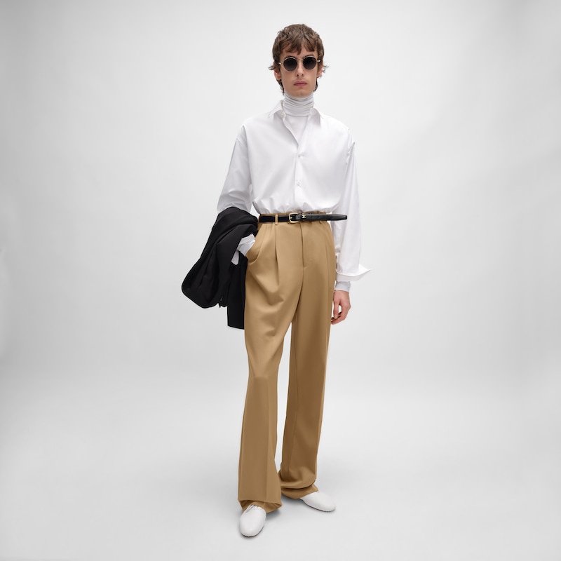 pantalon jazz laine - Sable -  - 1 | CELINE