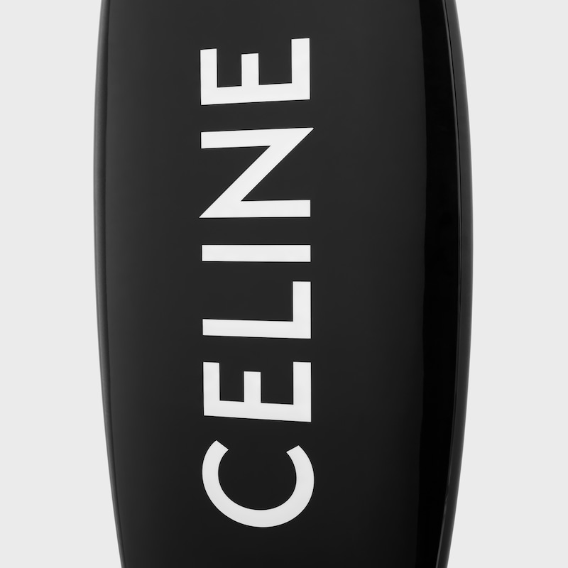 Surfboard in Fiberglass with celine logo in resin - BLACK -  - 1 | CELINE