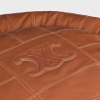 Dog matress in smooth calfskin - TAN - DOG ACCESSORIES - 1 | CELINE