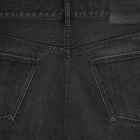 MAX牛仔褲 - NEW MAX黑色水洗 + 壓花貼飾 -  - 2 | CELINE