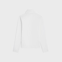 高领上衣 - 荧光白/黑色 -  - 2 | CELINE