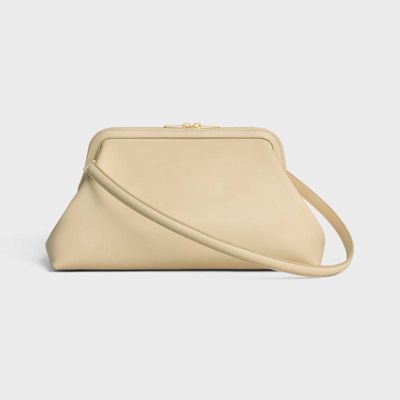 DOCTOR POUCH IN SUPPLE NATURAL CALFSKIN - Light Sand - NEW - 1 | CELINE