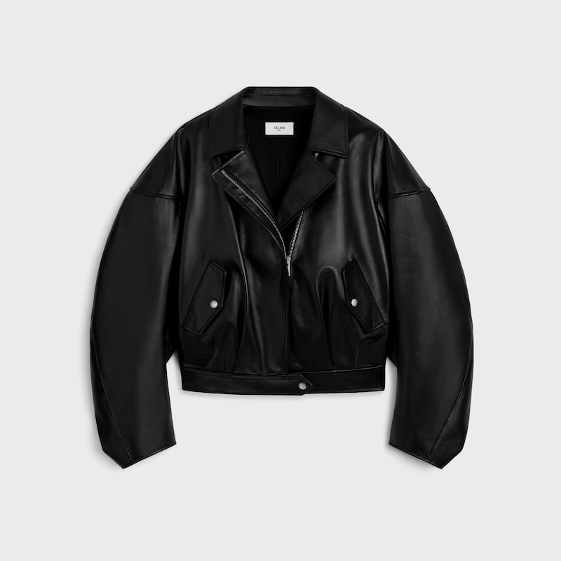 jacket IN calfskin - BLACK -  - 1 | CELINE