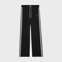 tracksuit pants IN double face jersey - 블랙/화이트 -  - 1 | CELINE