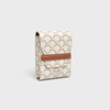 Playing Cards Case in Triomphe Canvas and Lambskin - WHITE / WHITE - HOME - 4 | CELINE