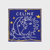 方巾 - 藍色/白色/黃色 -  - 1 | CELINE
