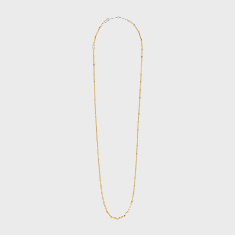 Celine Charms金色飾面及銠銀色飾面黃銅長項鍊 - 金色 / 銀色 - 项链 - 1 | CELINE