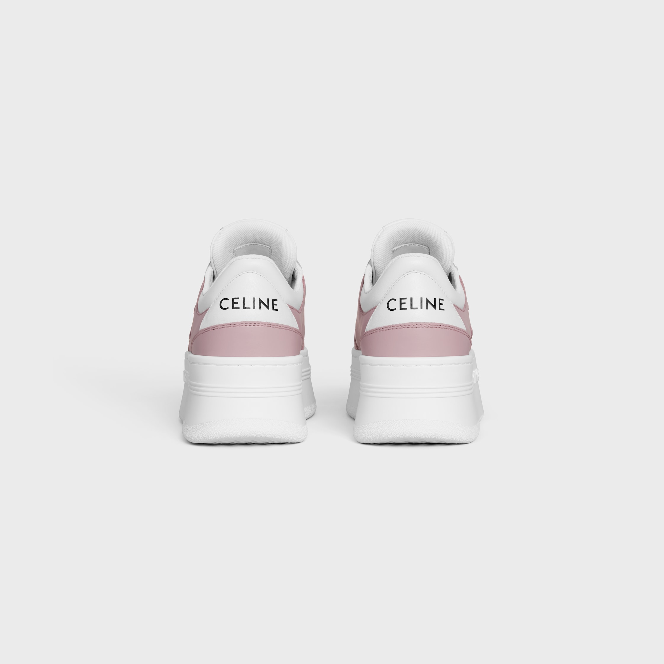 BLOCK SNEAKER WITH TRIOMPHE IN CALFSKIN - | CELINE