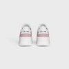 BLOCK SNEAKER WITH TRIOMPHE IN CALFSKIN - Bleached Pink/Optic White -  - 3 | CELINE
