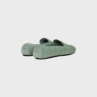 ADAM LOAFER IN SUEDE CALFSKIN - CELADON -  - 2 | CELINE