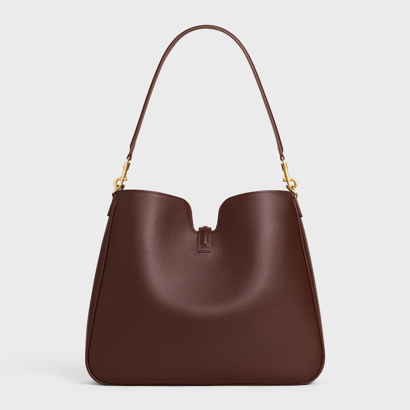 BOLSO CAMILLE 16 MEDIANO DE PIEL DE BECERRO LISA - CASTAÑO - BOLSOS DE HOMBRO - 1 | CELINE