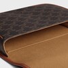 KLEINE FOLCO MESSENGER BAG aus Triomphe Canvas und Kalbsleder - TAN - FALL 24 - 4 | CELINE