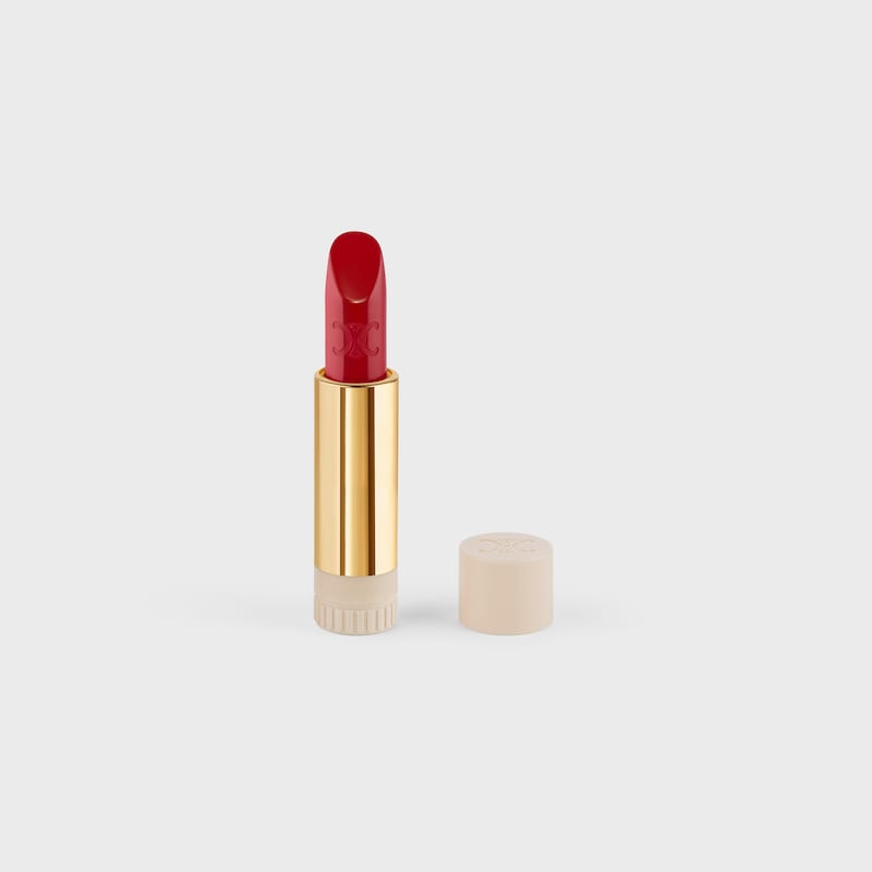 REFILL LE ROUGE CELINE SATIN LIPSTICK - 01 ROUGE TRIOMPHE - 01 ROUGE TRIOMPHE - LIPSTICKS AND ACCESSORIES - 1 | CELINE