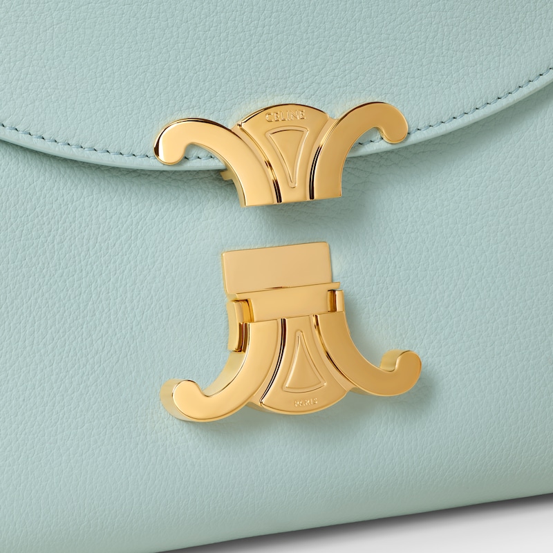 TEEN NINO BAG IN SUPPLE GRAINED CALFSKIN - POWDER BLUE - NEW - 1 | CELINE