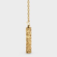 鍍金銀Celine César Project Compression頸鍊 - 金色飾面 - 项链 - 1 | CELINE