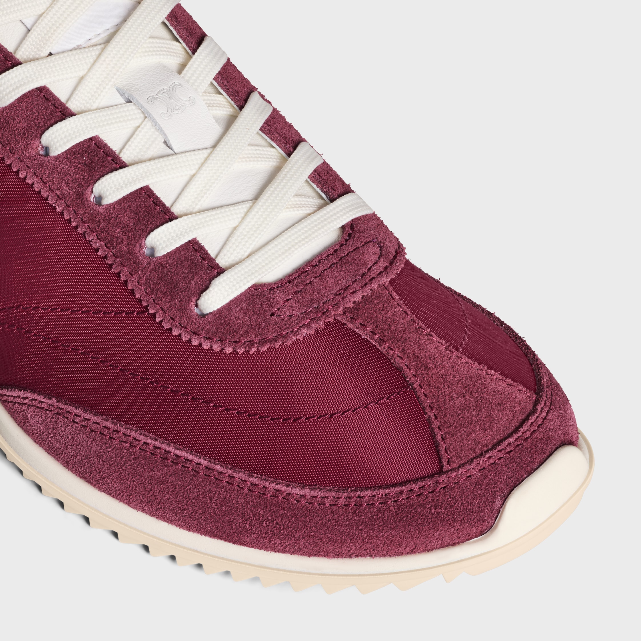 CELINE RACER - LOW TOP SNEAKER IN NYLON, SUEDE CALFSKIN AND