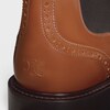 CELINE DONAVAN CHELSEA BOOT WITH BROGUES IN POLISHED BULL - TAN -  - 5 | CELINE