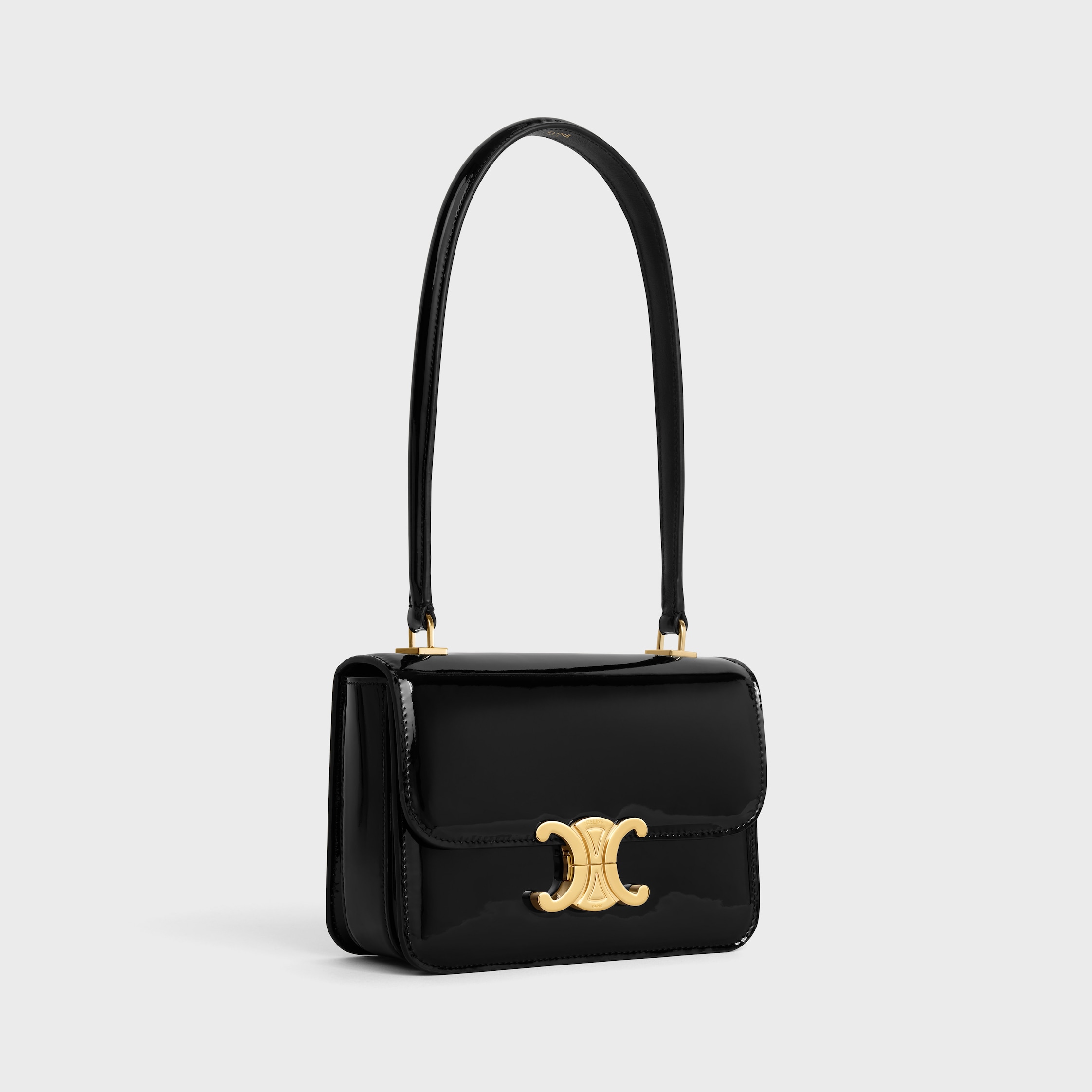 直営ショッパー付♪CELINE TEEN GARANCE バッグ Women's Teen Garance bag in patent calfskin | CELINE | 24S